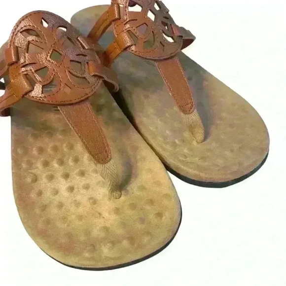 Athlefit Women's Sandal Sz 9 Tan super comfortable - Picture 6 of 6